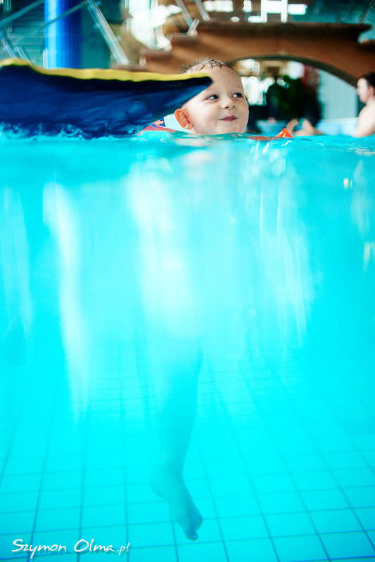 podwodna fotografia rodzinna