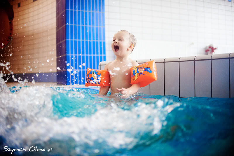 podwodna fotografia rodzinna