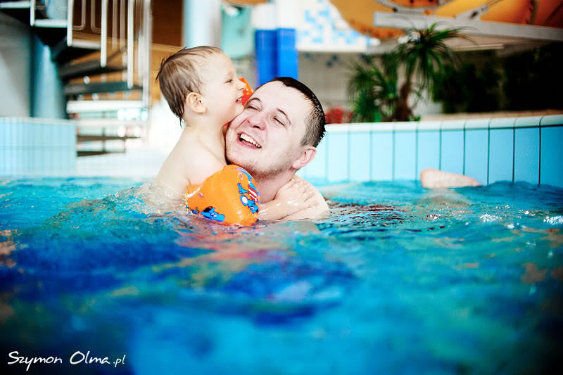 podwodna fotografia rodzinna