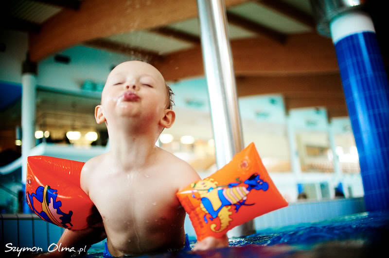 podwodna fotografia rodzinna