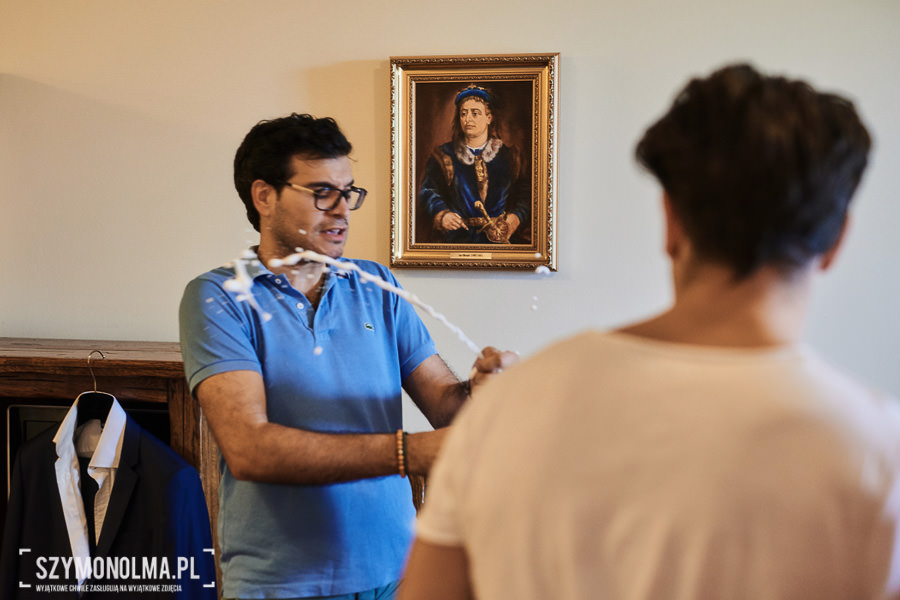 wesele na zamku królewskim w niepolomicach