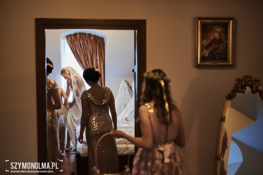 wesele na zamku królewskim w niepolomicach