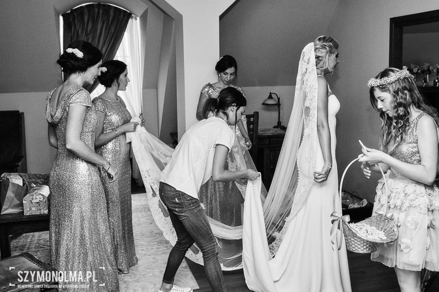 wesele na zamku królewskim w niepolomicach