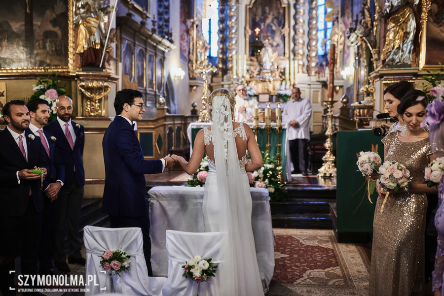 wesele na zamku królewskim w niepolomicach