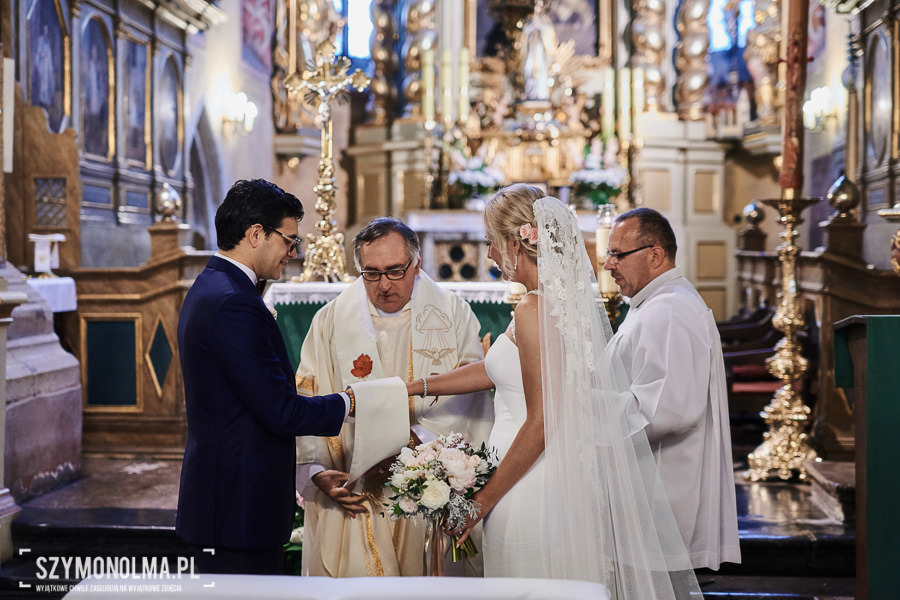 wesele na zamku królewskim w niepolomicach