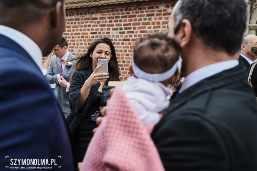 wesele na zamku królewskim w niepolomicach