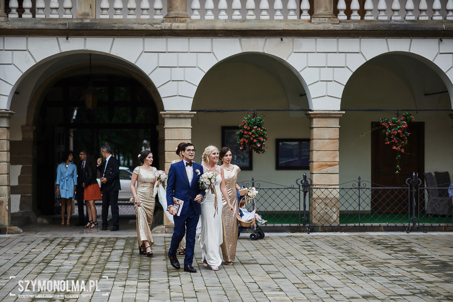 wesele na zamku królewskim w niepolomicach