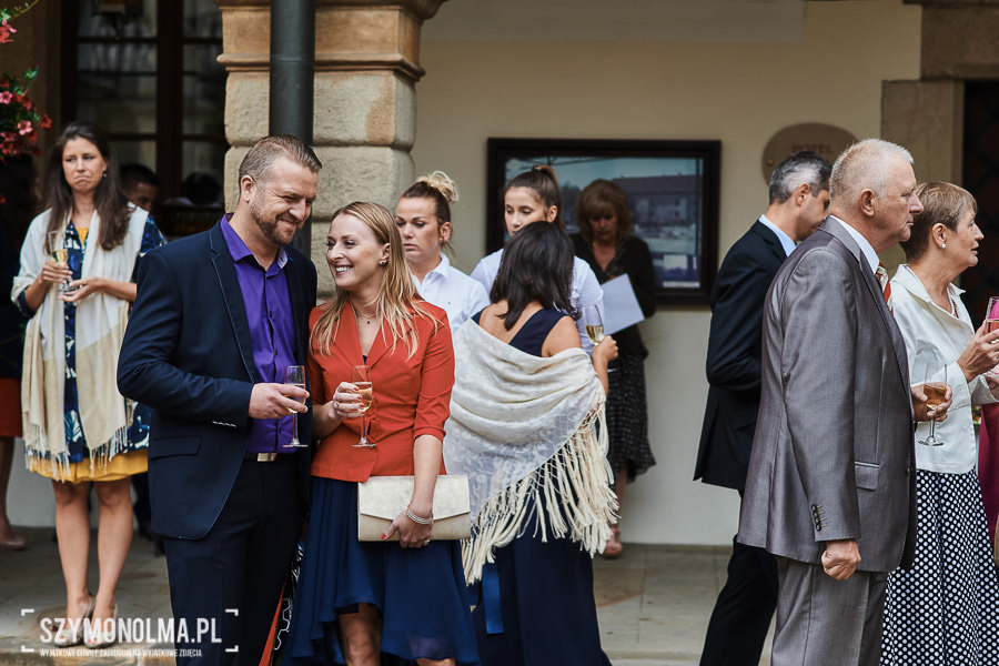 wesele na zamku królewskim w niepolomicach