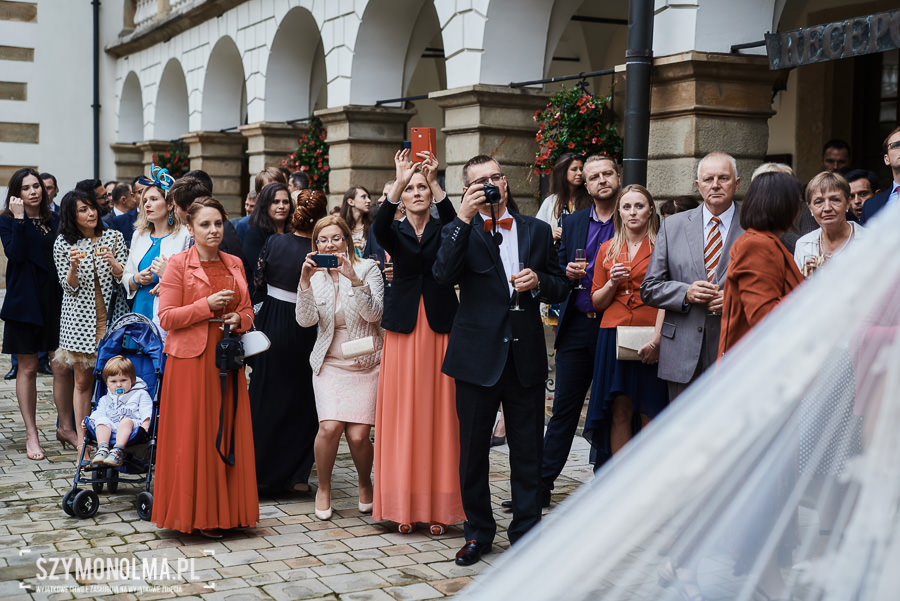 wesele na zamku królewskim w niepolomicach