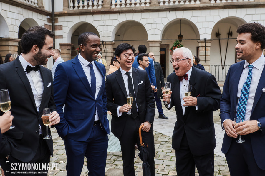 wesele na zamku królewskim w niepolomicach