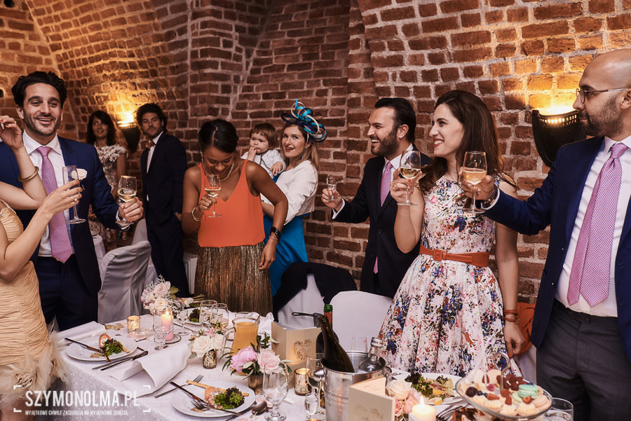 wesele na zamku królewskim w niepolomicach