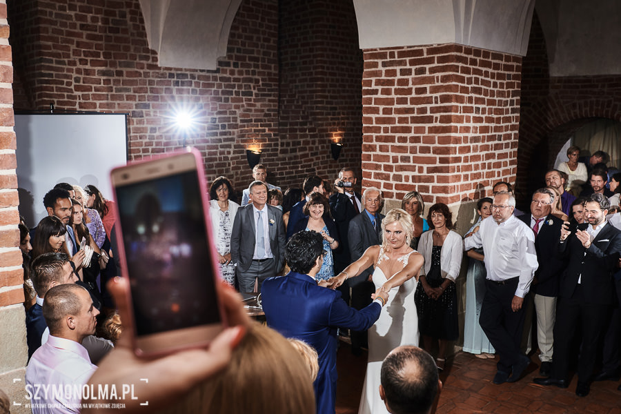 wesele na zamku królewskim w niepolomicach