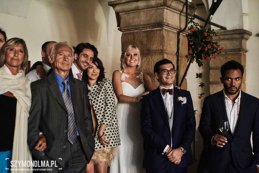 wesele na zamku królewskim w niepolomicach