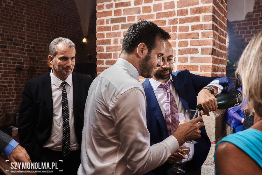 wesele na zamku królewskim w niepolomicach