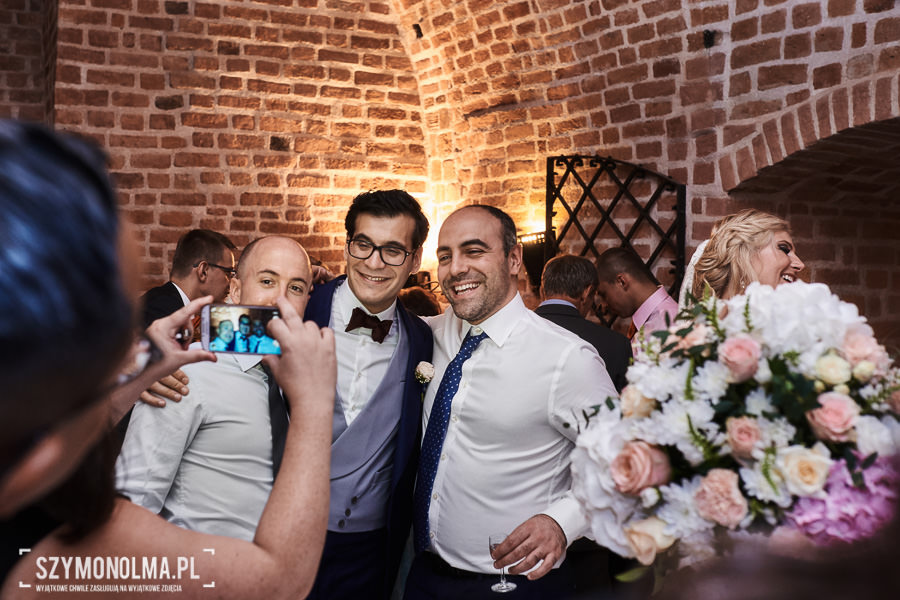 wesele na zamku królewskim w niepolomicach