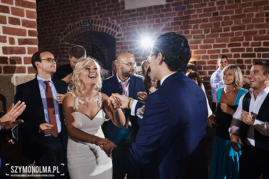 wesele na zamku królewskim w niepolomicach