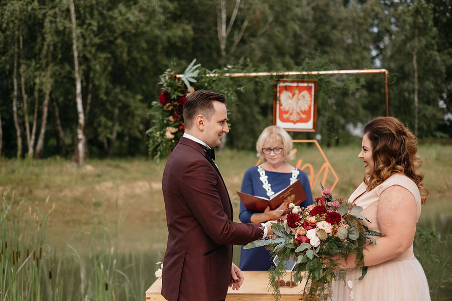 slub plenerowy w Oczyszczalni