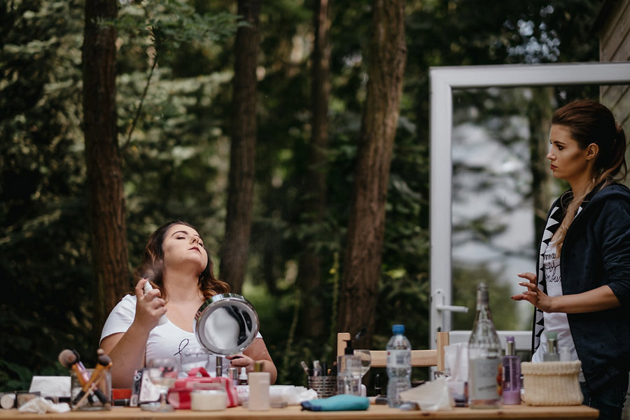 przygotowania na tarasie stodoła wszystkich świętyc