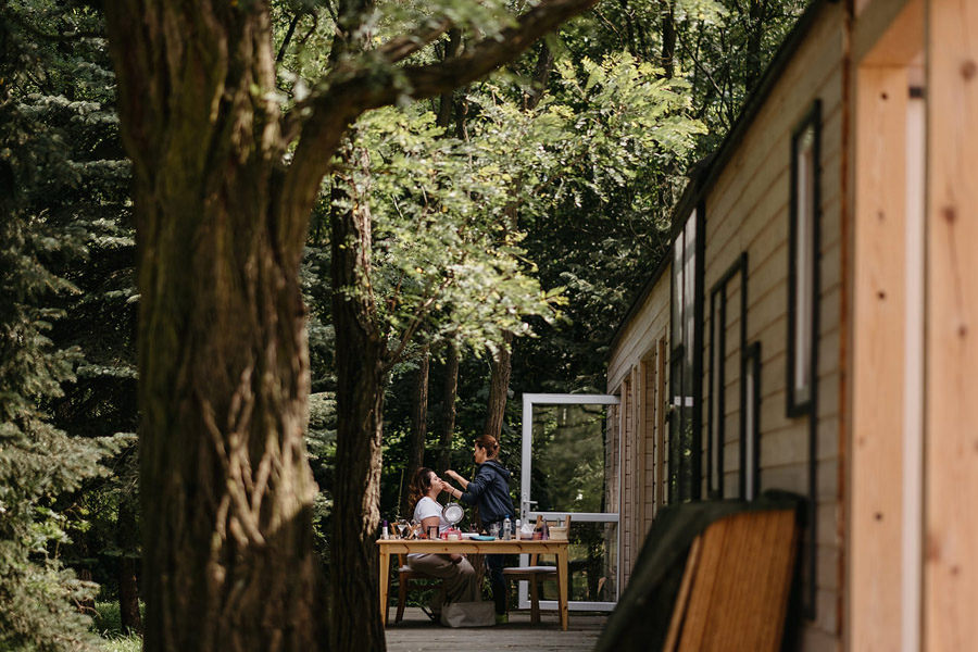 panna młoda przygotowania biblioteka oczyszczalnia