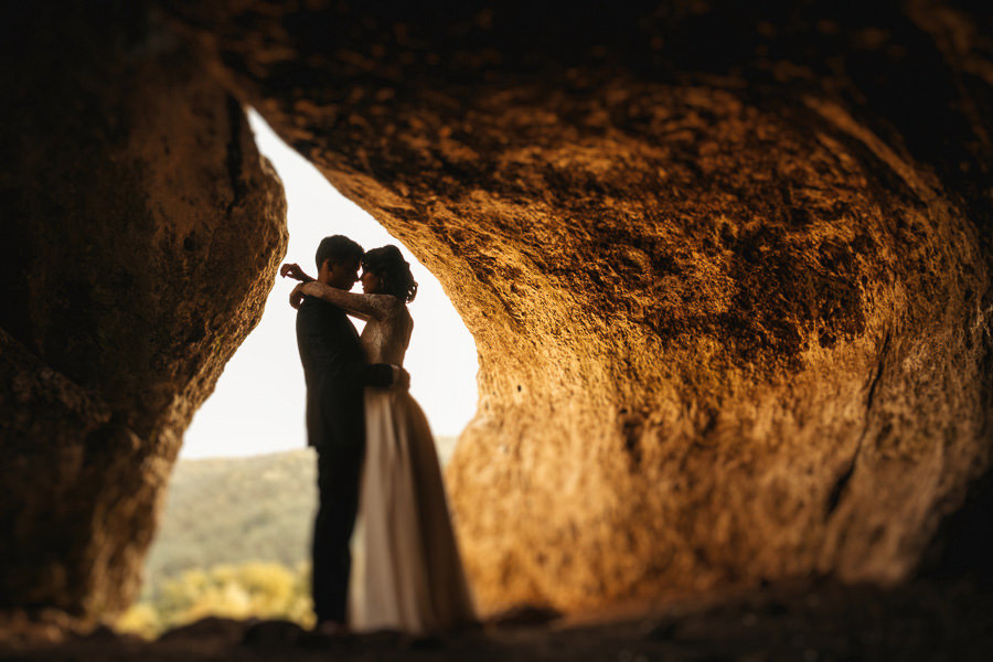 sesja slubna jaskinia jura