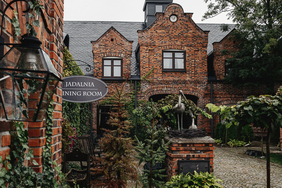 folwark białych bocianów rustykalne wesele