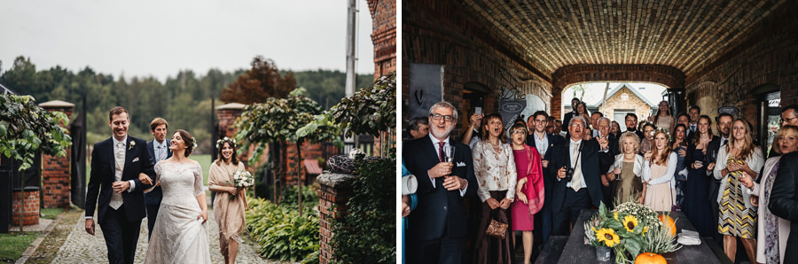 folwark białych bocianów rustykalne wesele