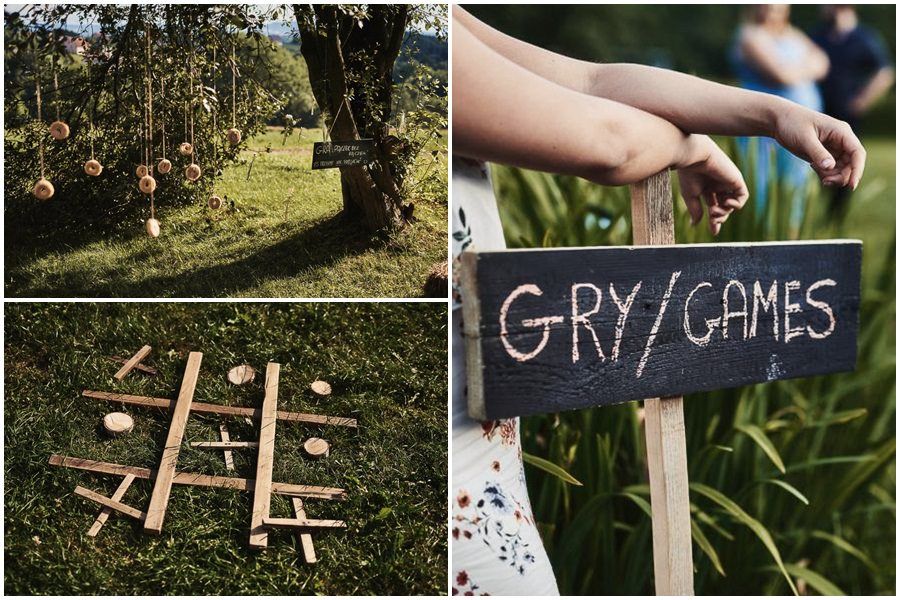 nietypowe zabawy weselne