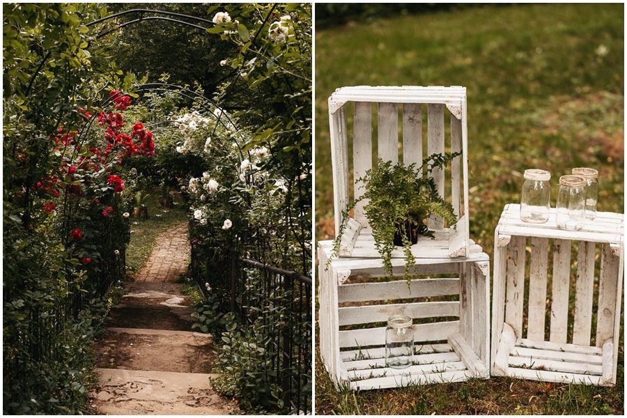 slub plenerowy dekoracje