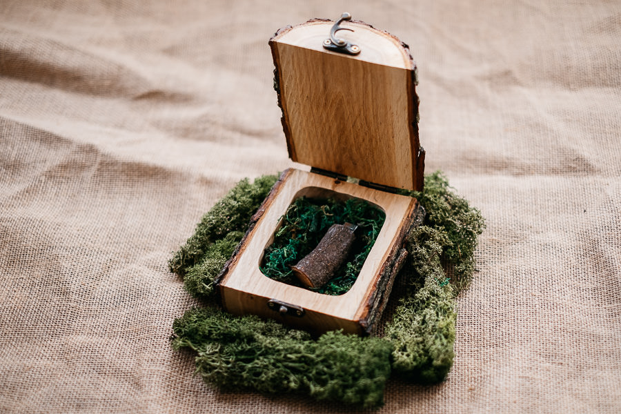 leśne pudełka na pendrive