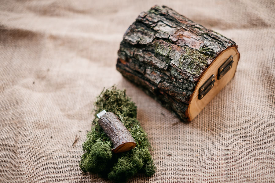 leśne pudełka na pendrive