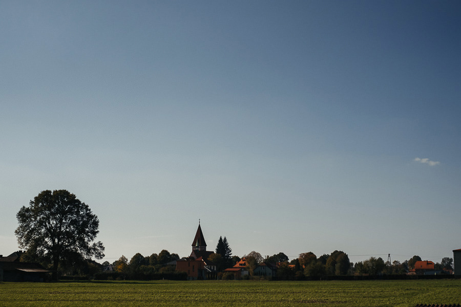 widok kosciol kobior