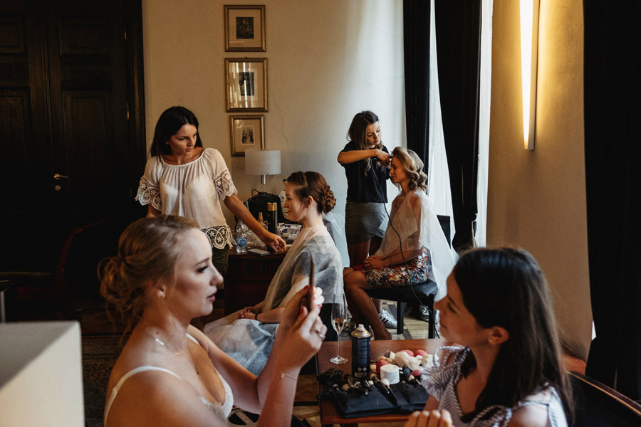 hotel pod roza przygotowania do slubu