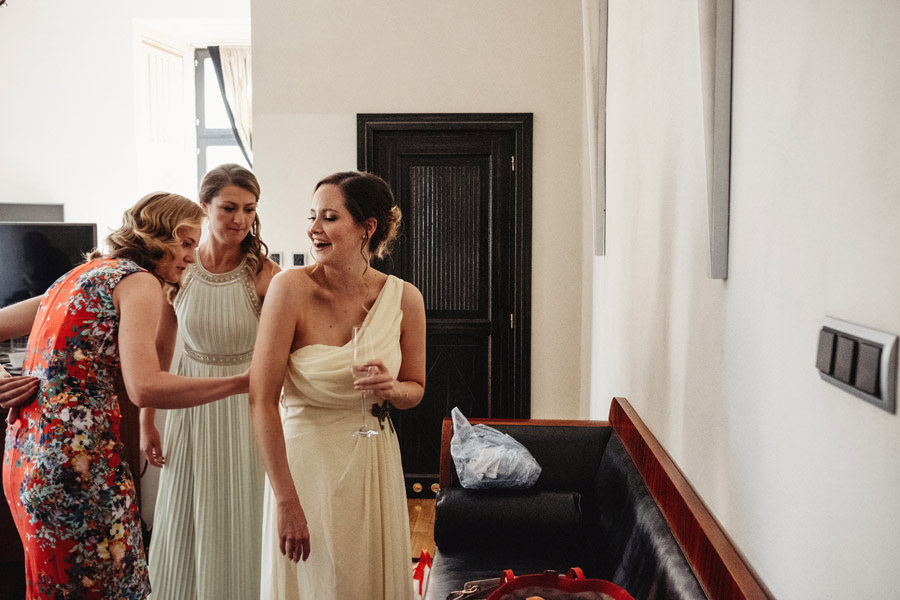 hotel pod roza przygotowania do slubu