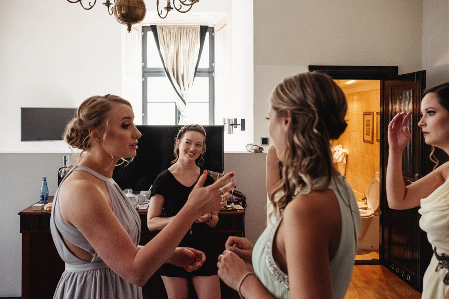 hotel pod roza przygotowania do slubu