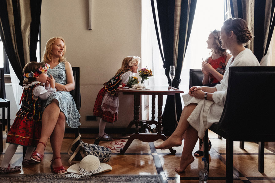 hotel pod roza przygotowania do slubu