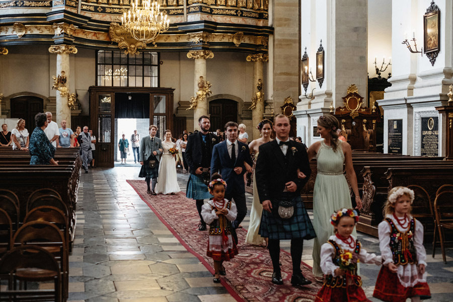 kosciol piotra i pawla ceremonia slubna
