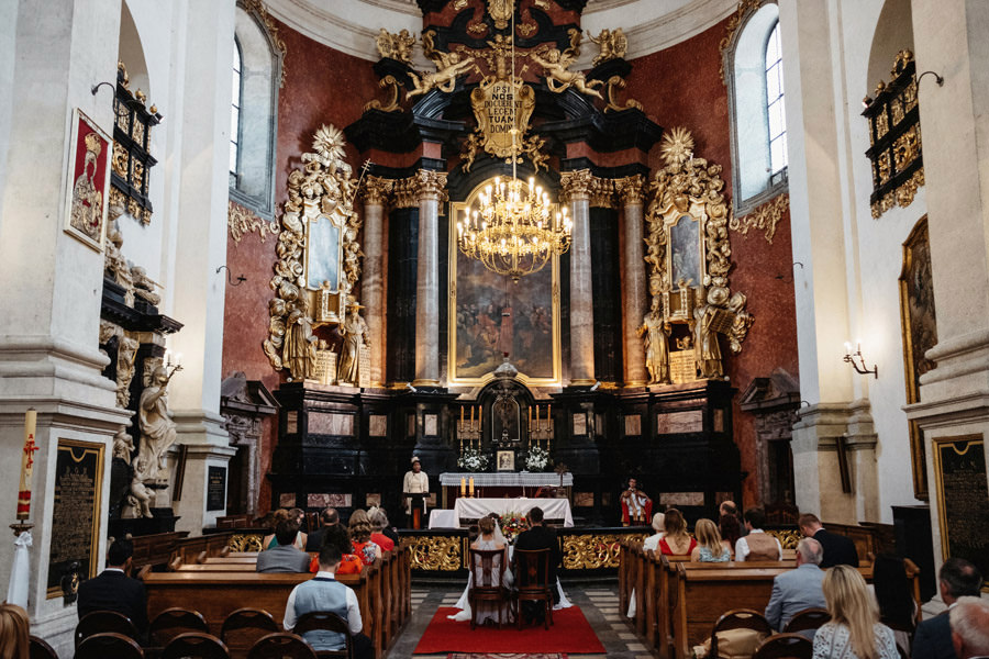 kosciol piotra i pawla ceremonia slubna