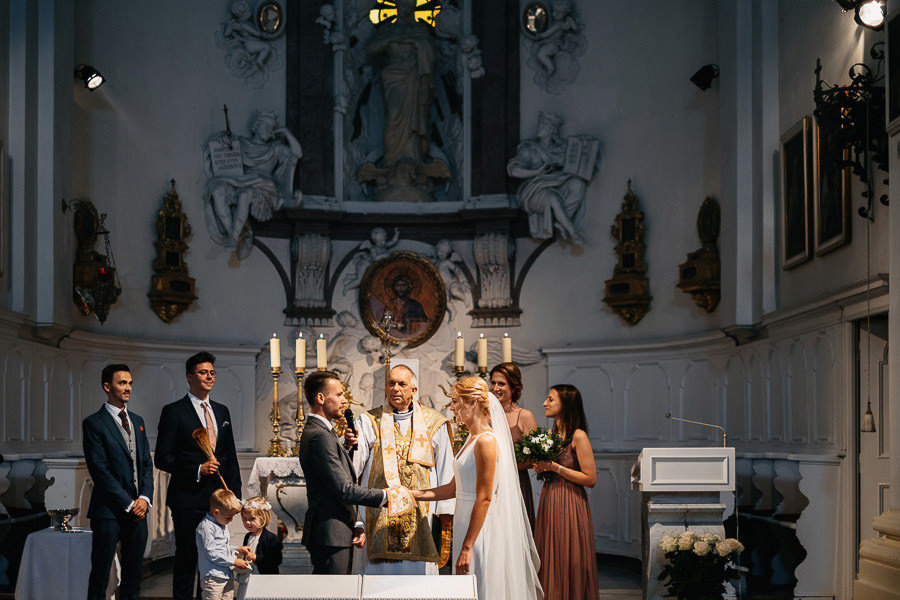 slub przysiega na bielanach