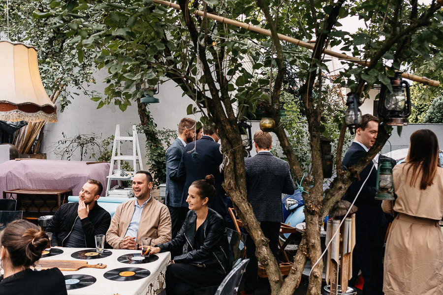 turkusowy domek wesele