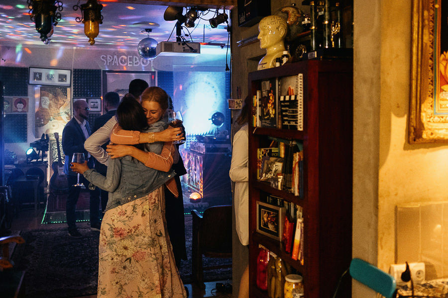 alternatywne wesele turkusowy domek w warszawie