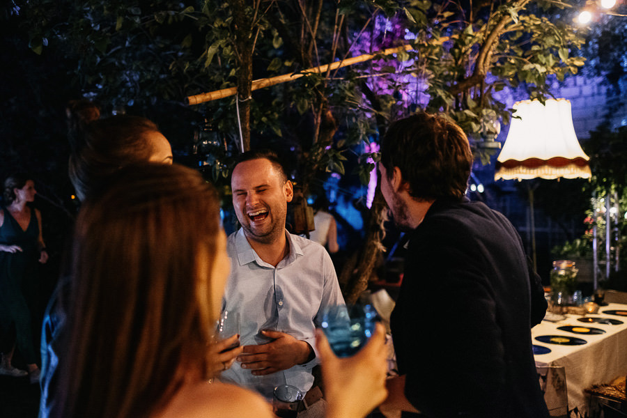 alternatywne wesele turkusowy domek w warszawie