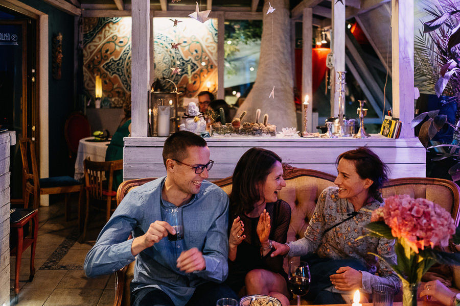 turkusowy domek wesele