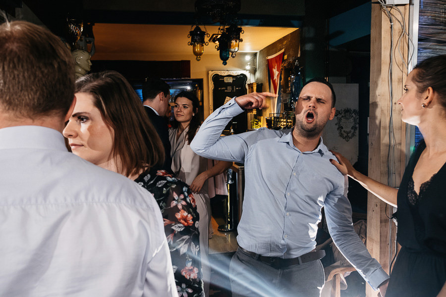 alternatywne wesele turkusowy domek w warszawie