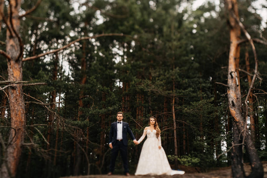 tilt shift plener slubny