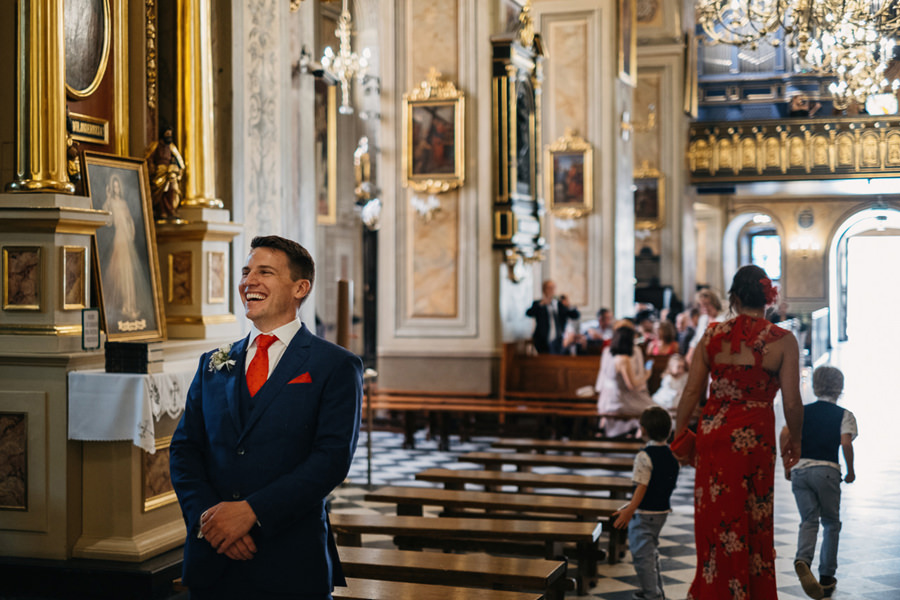 emocje ceremonia slubna w kosciele