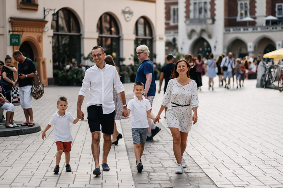 kraków zdjęcia rodzinne