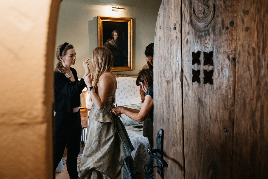 Wesele na zamku w stylu slow