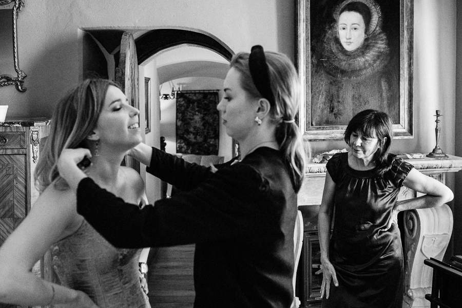 Wesele na zamku w stylu slow