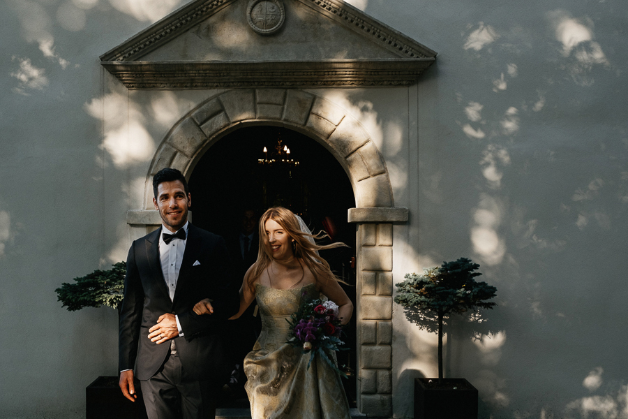 Wesele na zamku w stylu slow