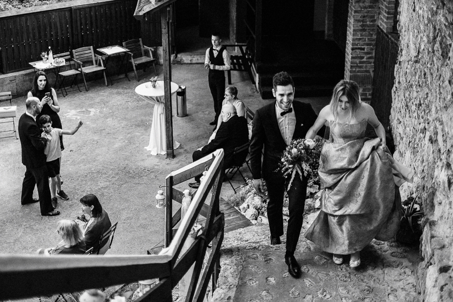 Wesele na zamku w stylu slow